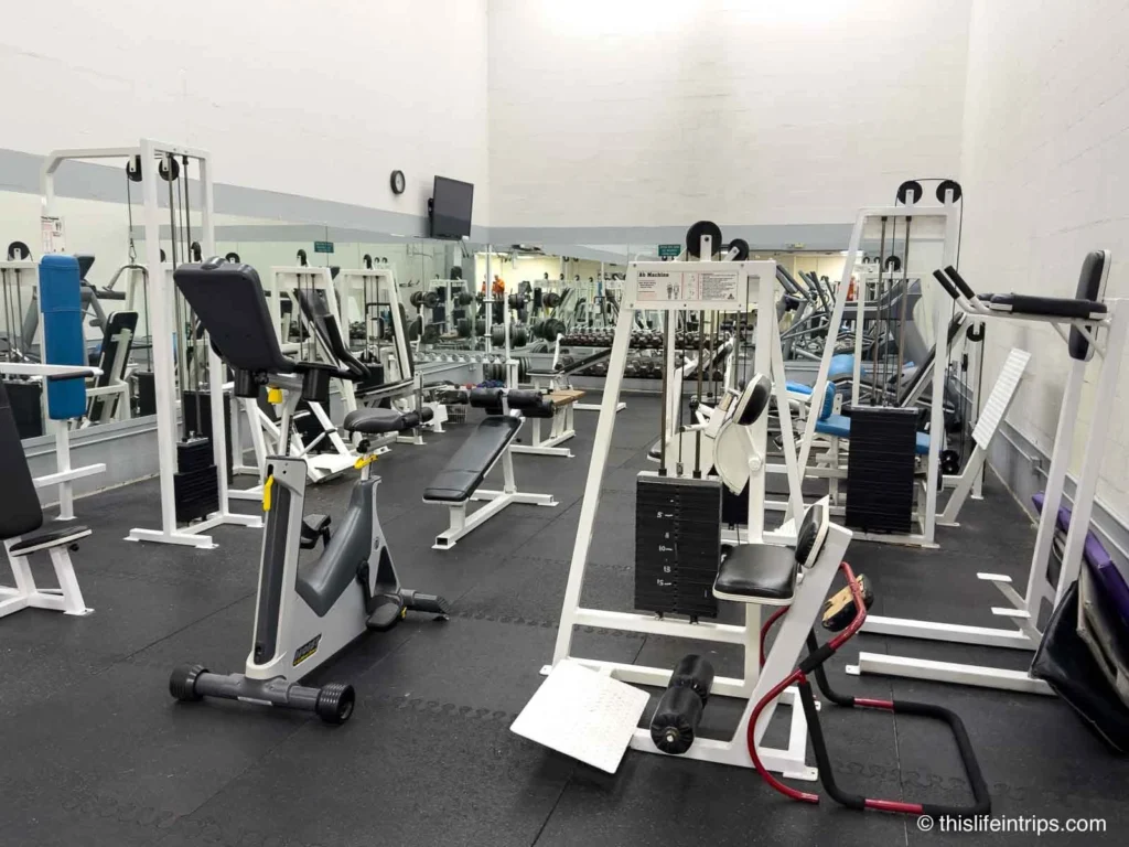 Bayside Resort Parksville gym
