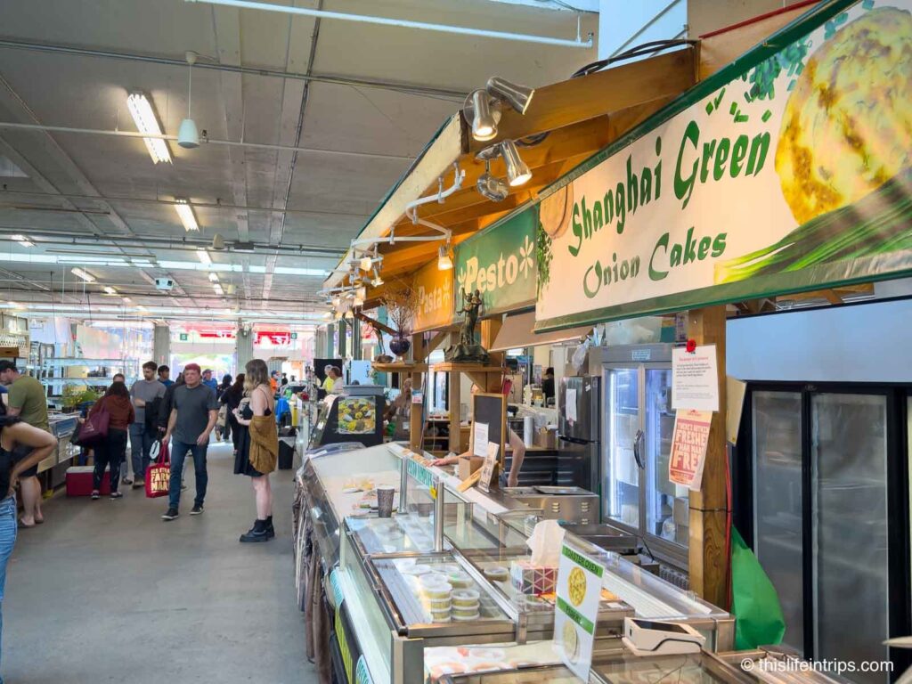 Inside the Strathcona Market